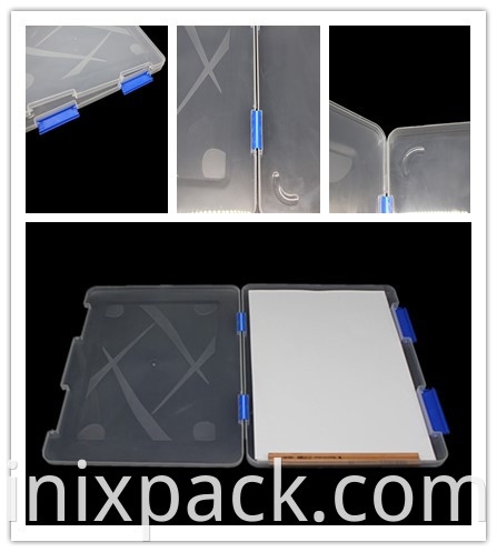 A4 Size PP Transparent File Folder Carrying Case